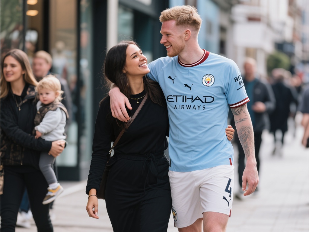 热刺球员约翰逊的全新浪漫篇章揭开,携新女友甜蜜街头漫步 约翰逊曾表示,感情生活是他压力释放的来源