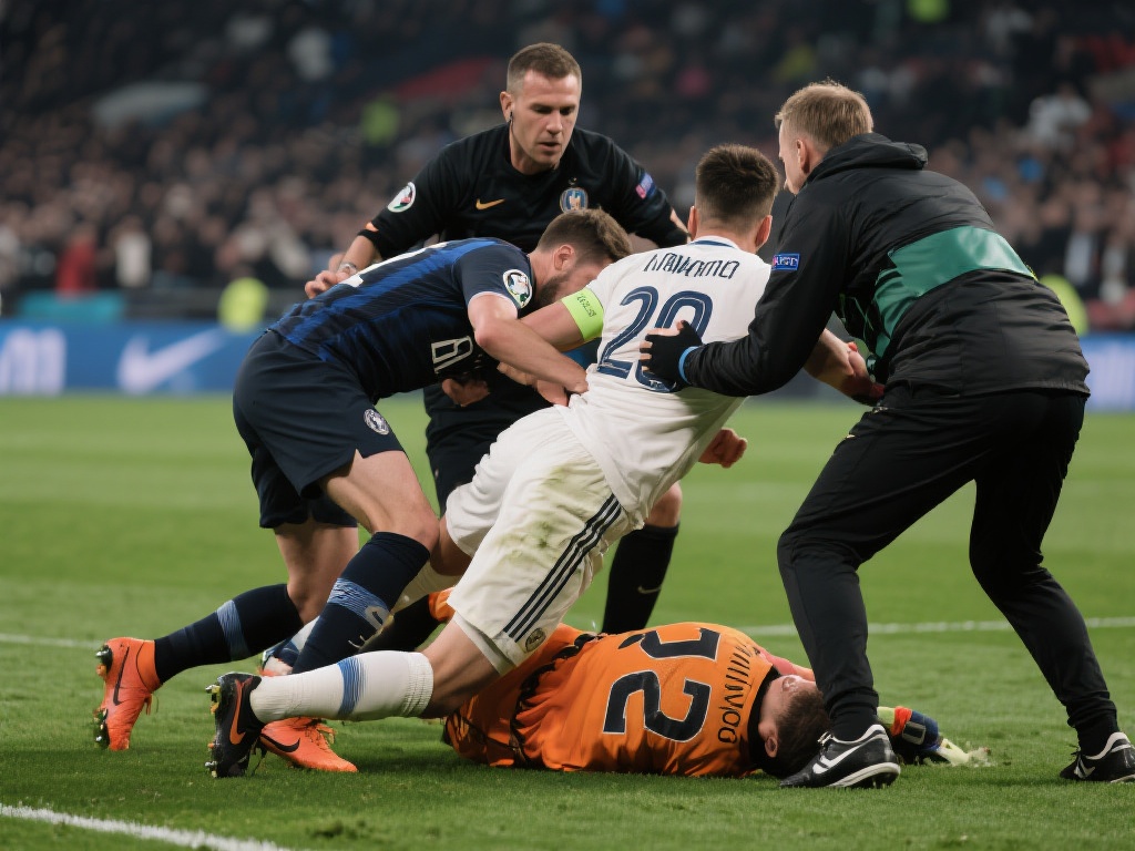 这起事件不仅让人们对足球运动中高频率的受